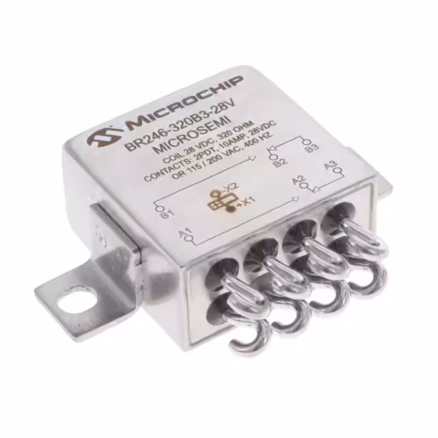 BR246-320B3-28V Microsemi Corporation  Power Relays Over 2 Amps